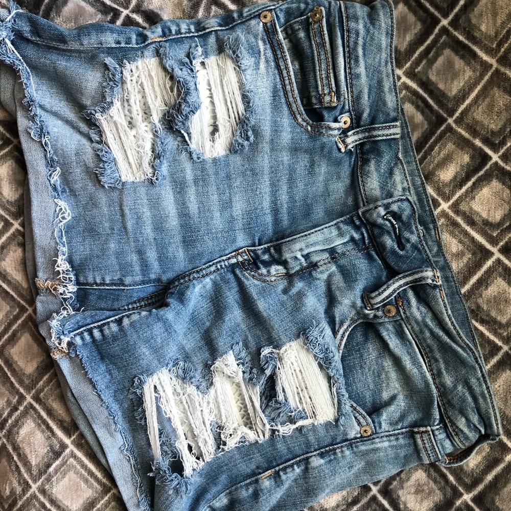 American Eagle Midi Next Level Stretch Shorts